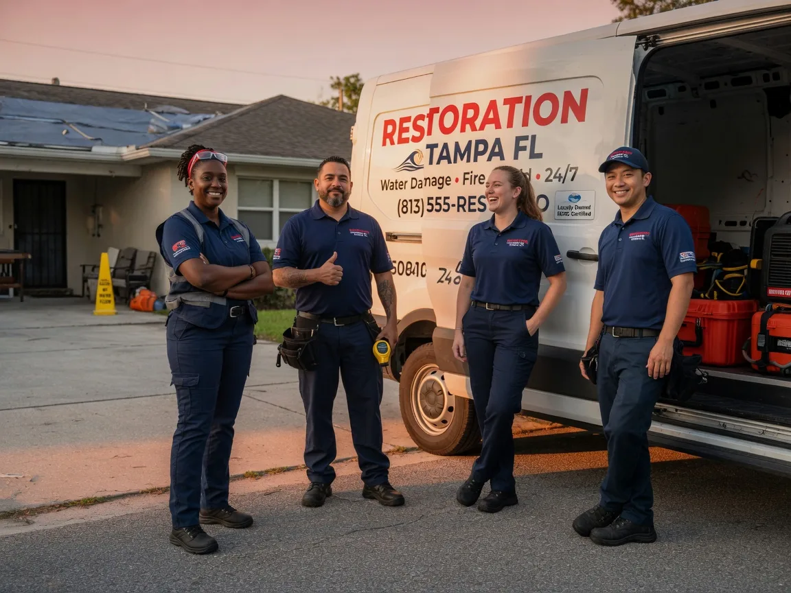 Water Damage Restoration company in Elbing, KS